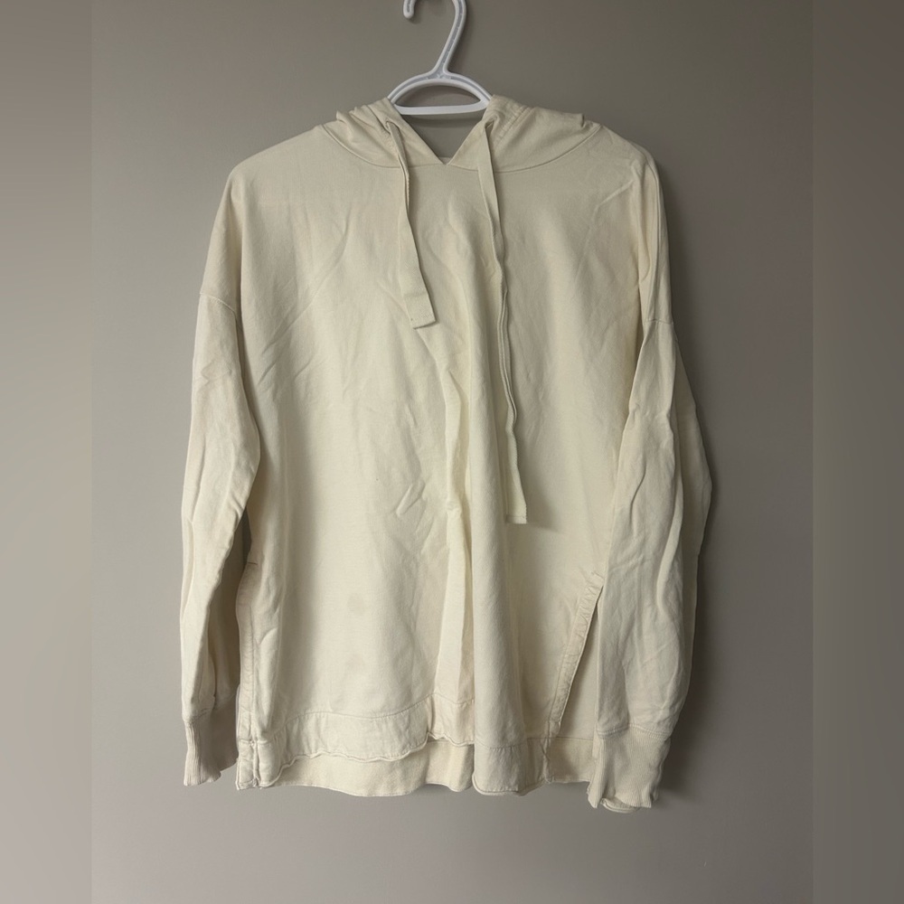 Aerie Sunwashed‎ Desert Hoodie | Pale Yellow